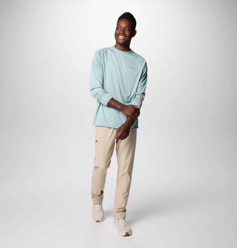 CAMISETA MASCULINO COLUMBIA TERMINAL TACKLE HEATHER – foto 3